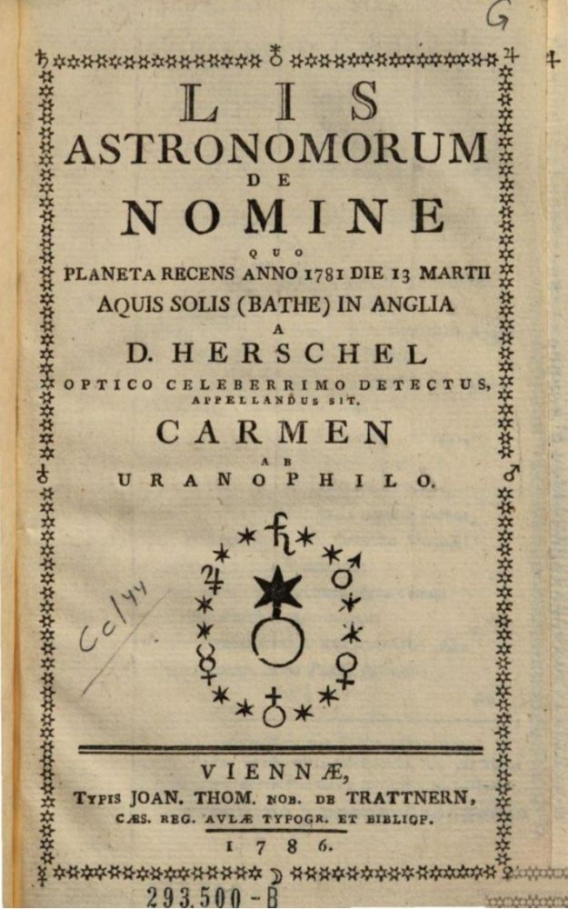 NameUranusDorisVickers